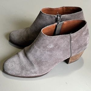 Lucky Brand Suede Booties